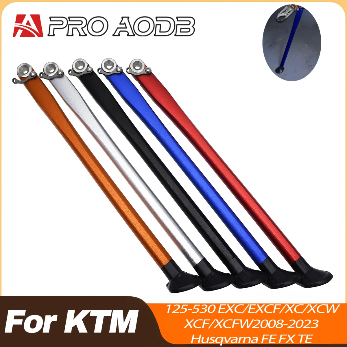 Kit de Mola para Descanso Lateral de Moto Off-Road para KTM XC XCW XCF XCFW EXC EXCF XCFW 2008-2023 Husqvarna TE FE TX FX FS 2012-2023