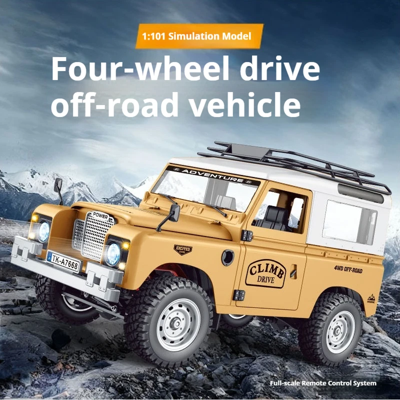 

1:10 full scale pickup truck 4X4 professional remote control vehicle Defender simulated off-road climbing vehicle RC CAR