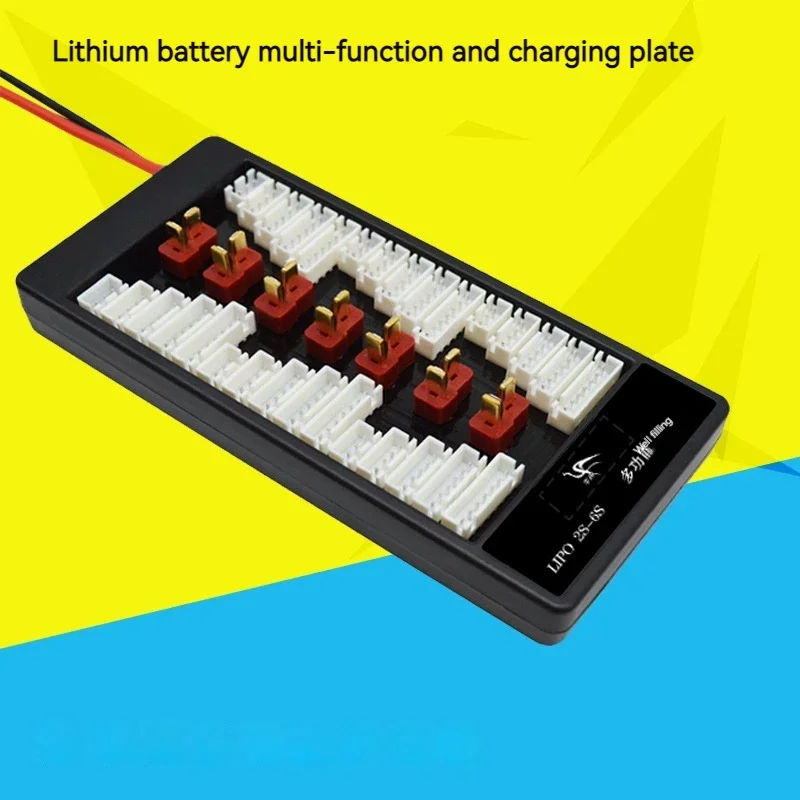 Rc 2-6s 2-8s T-pulg Lipo Battery Parallel Charging Board For Imax B6 B6ac B8 Quick Charge For Rc Models