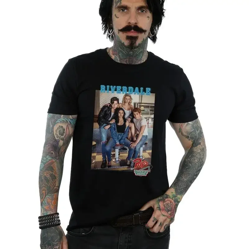 Camiseta con foto del grupo Pops de Riverdale para hombre
