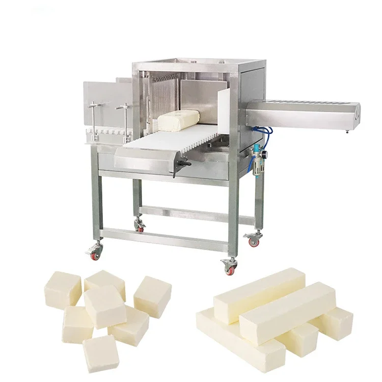 High Quality Electric Cheese Cutter Machine Industrial Luncheon Meat Tofu Mozzarella Cheese  Dicer Slicing Machine