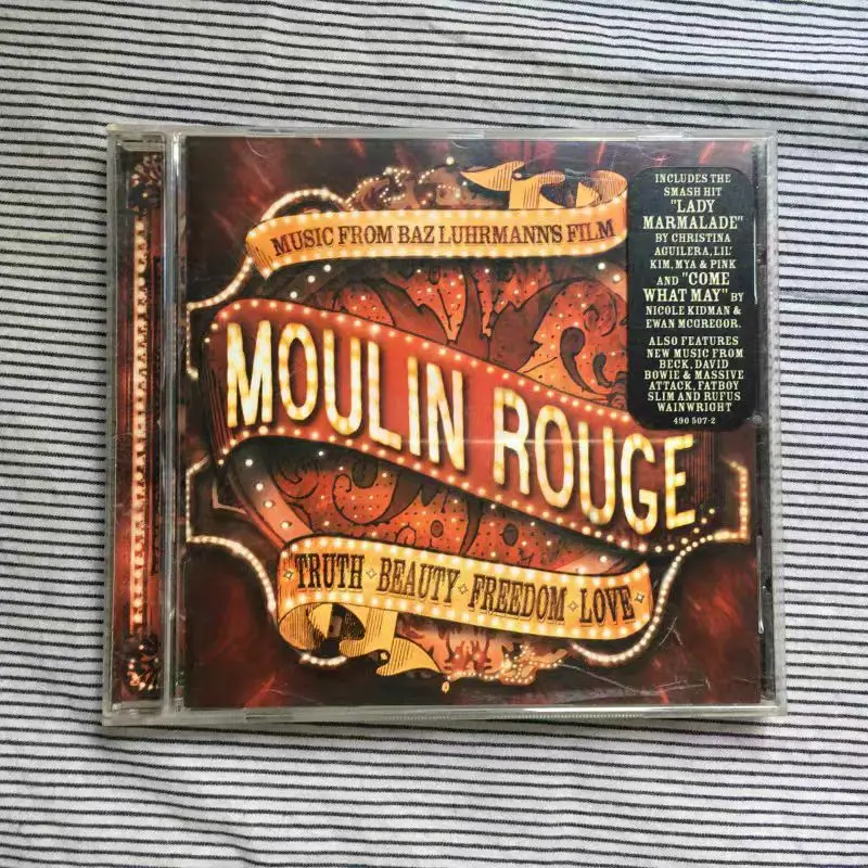 

Молин Румэ! OST CD 2001, Interscope Grammy-Winning, 15 треков, классические музыкальные герметичные коллекционные трансграничные, музыкальные подарки для вечеринок