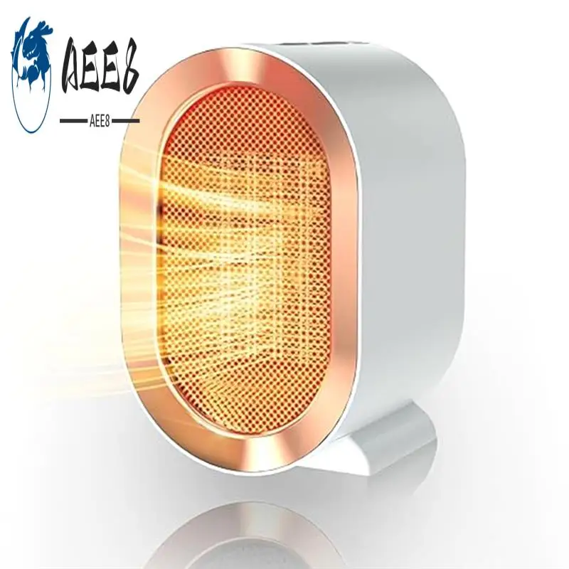 

AEE8-1200W Настольный электрический обогреватель Мини Портативный нагревательный вентилятор Домашний офис PTC Отопление Теплый воздуходувка Теплее