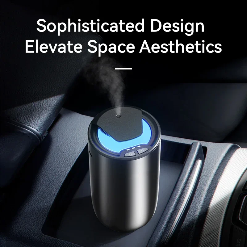 

Mini Portable Car Aroma Diffuser USB Charging Essential Oil Diffuser Suitable For Home Office Intelligent Smell Distributor