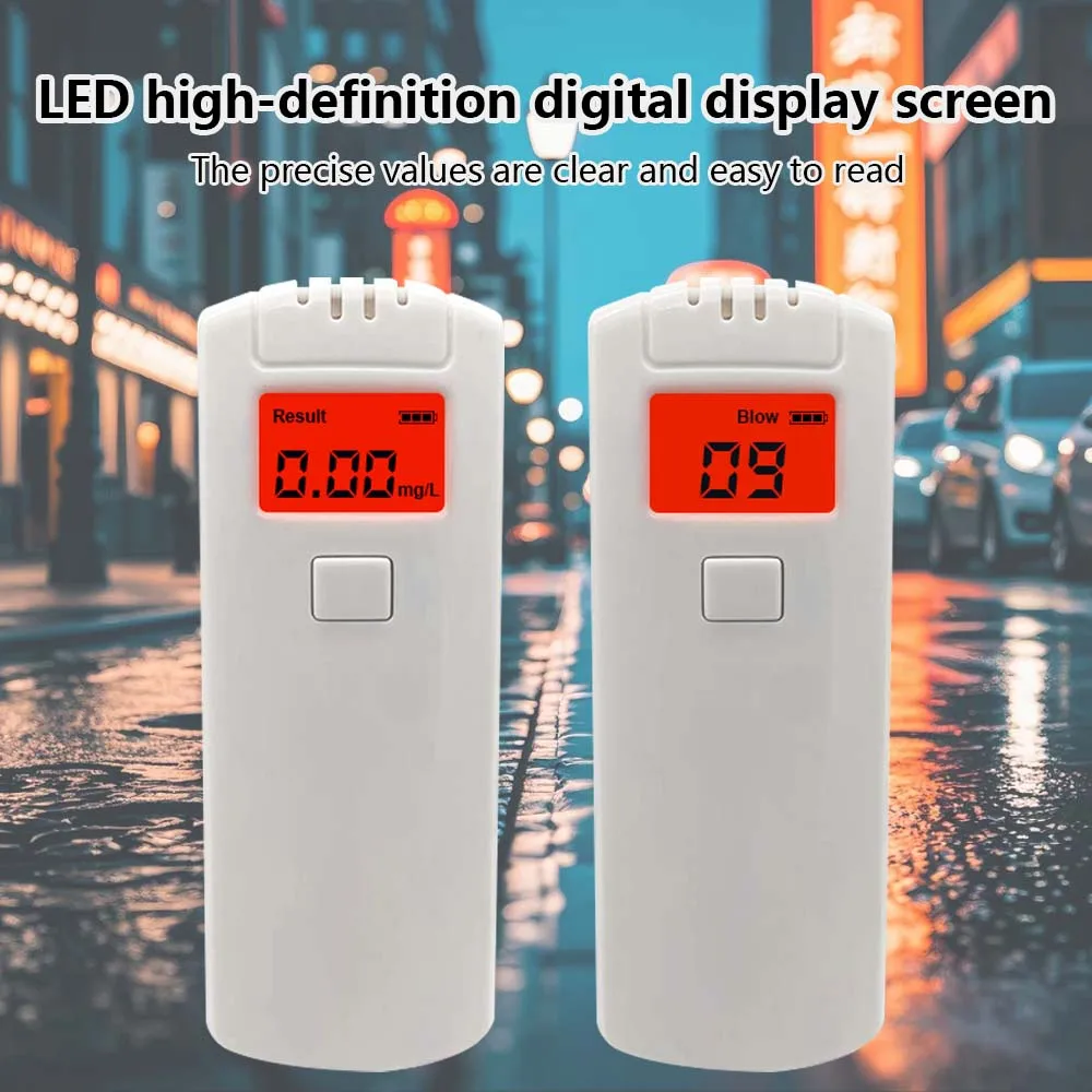 GREENWON цифровой тестер алкоголя в выдыхаемом воздухе, анализатор брелок, алкотестер, детектор, измеритель