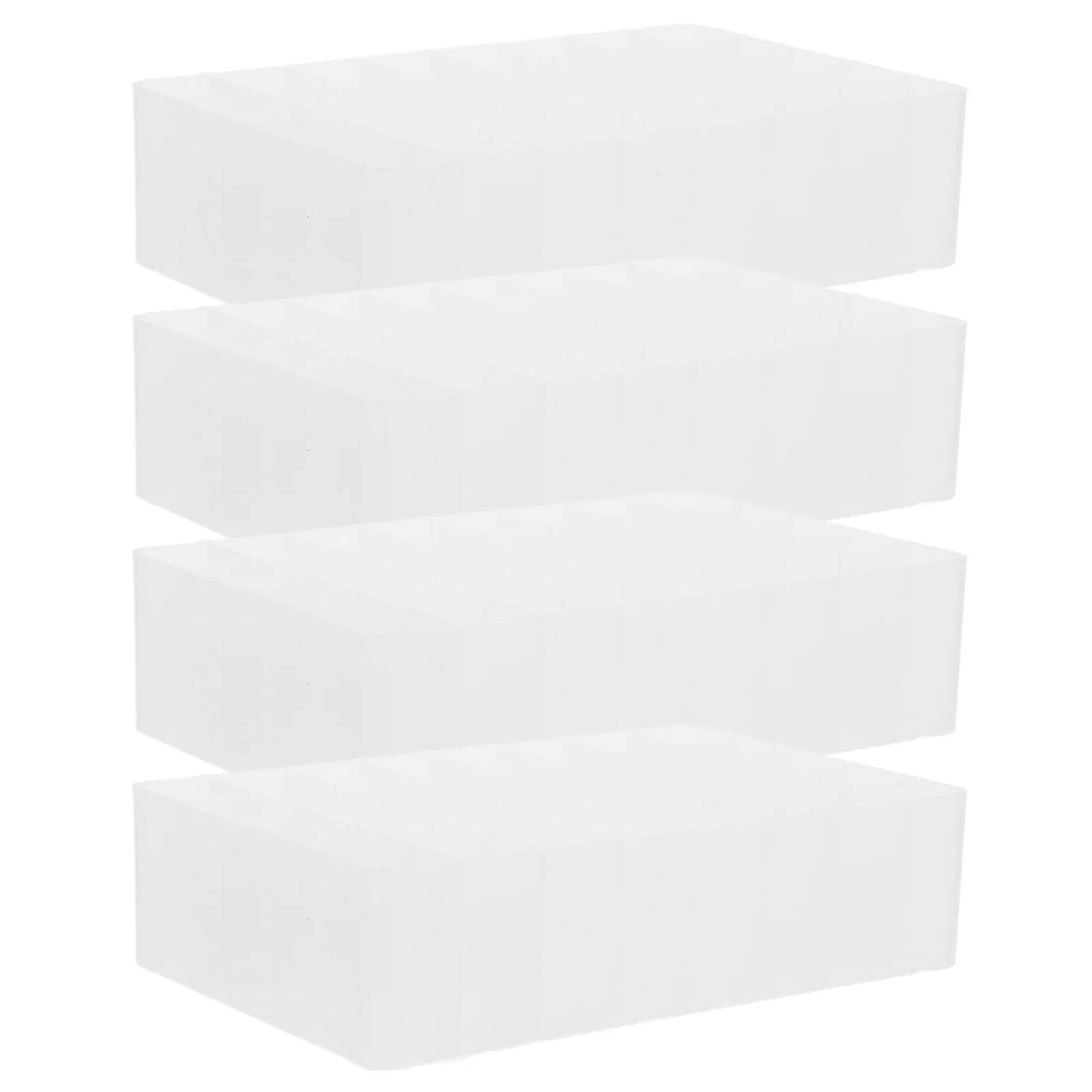 4 قطع حامل أقلام 40 شبكة سعة كبيرة مادة البولي بروبيلين تصميم متعدد الاستخدامات منظم قلم رصاص منظم قلم رصاص للمكتب