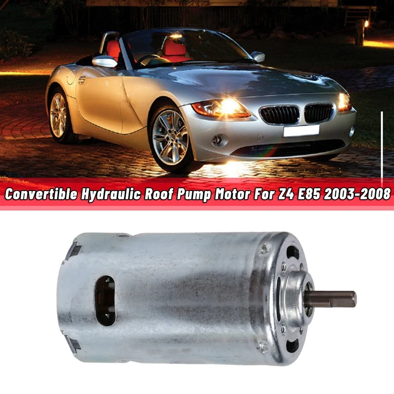 54347193448 Auto Spare Parts Convertible Top Hydraulic Roof Pump Motor For BMW Z4 E85 2003-2008