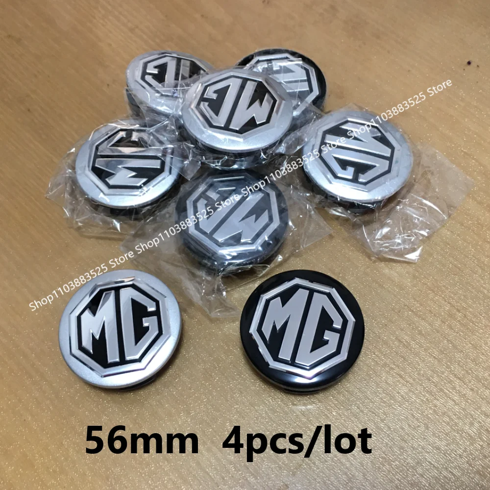 

4pcs 56mm Car Wheel Hub Center caps For MG 4 5 7 6 Cyberster MG4 EV ES5 HS ZS ONE GT GS MG3 EZS 3SW MARVEL-R with Emblem Badge