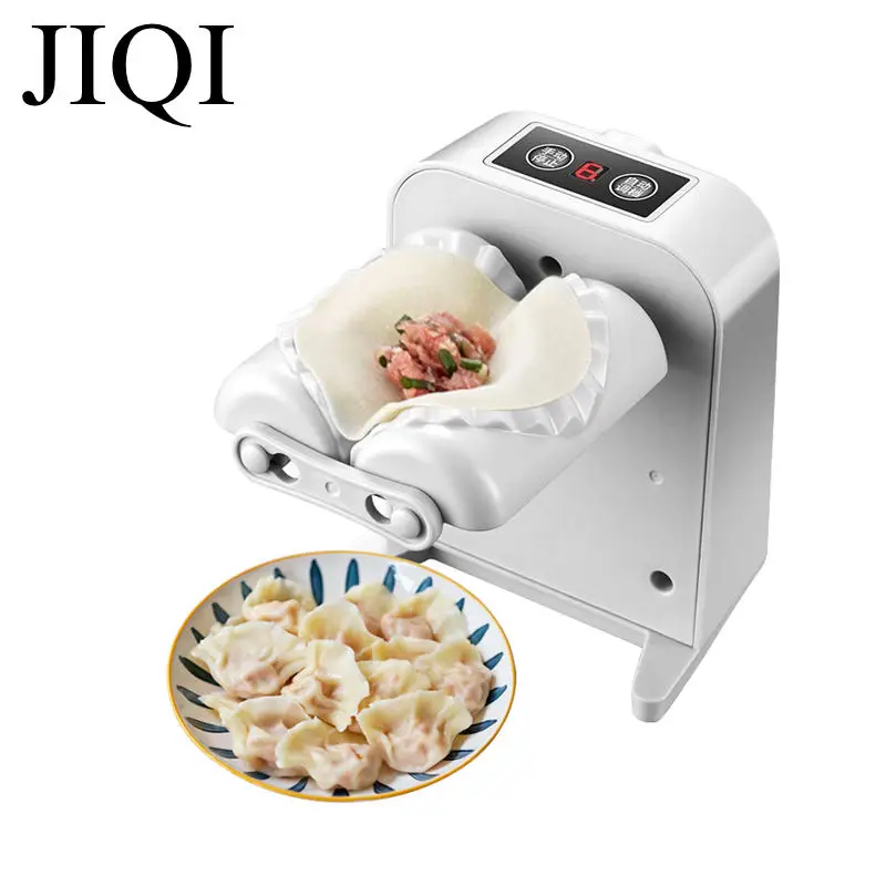 Chinese Dumpling Maker Rechargeable Automatic Gyoza wrapping machine With Timer Empanadas Mold Tool Ravioli Device Jiaozi