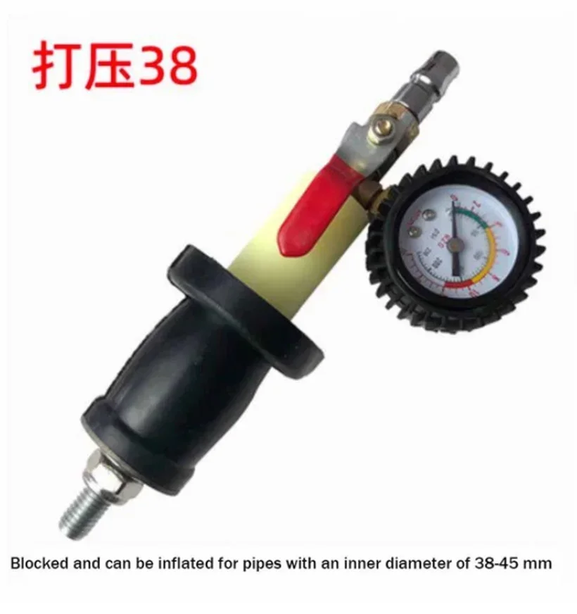 Leak Test Pressure Tube With Rubber Expansion Plug Of Automobile Radiator Squeeze Leak Detection Tool Repair Cooler 1pc