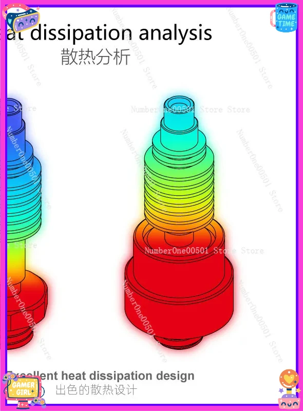 

Керамический термобарьер V2 для хотэнда 3D-принтера MK8: улучшенная износостойкость, высокая температура
