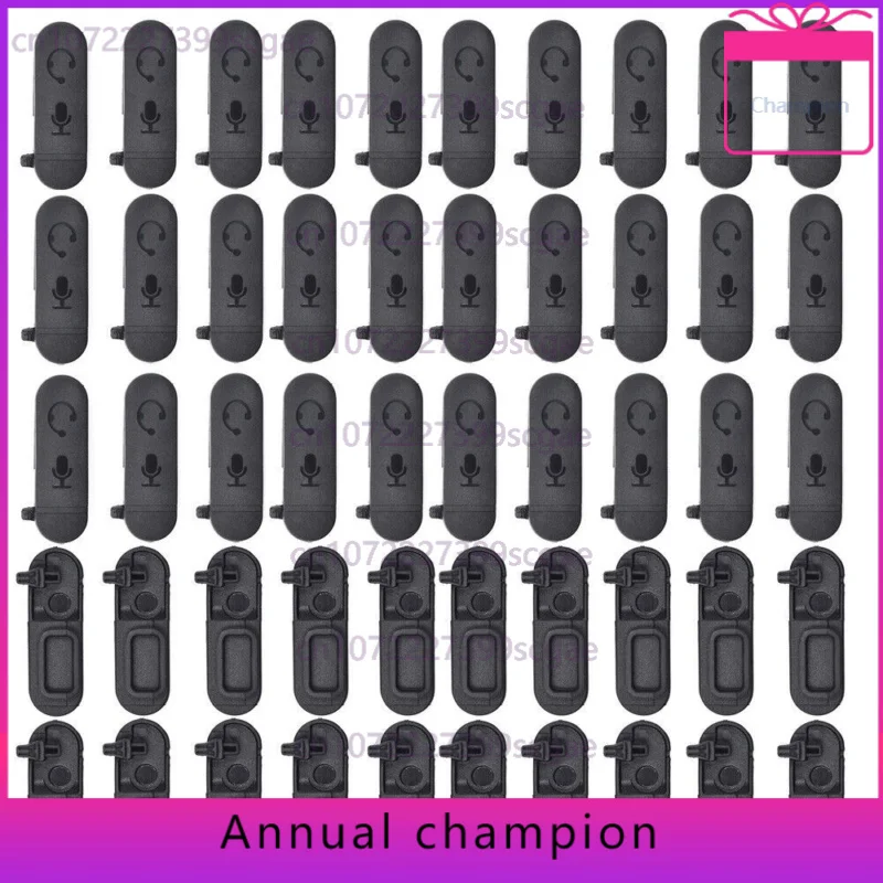 50x-dust-cover-for-motorola-xir-p3688-dep450-dp1400-cp200d-earpiece-jack-cover