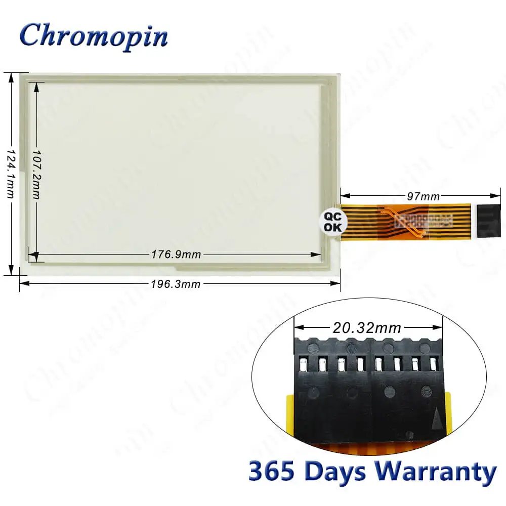 For Trimble CFX 750 Touch Screen Glass Panel Digitizer for Trimble CFX 750 CFX-750 CFX750 Touchpad