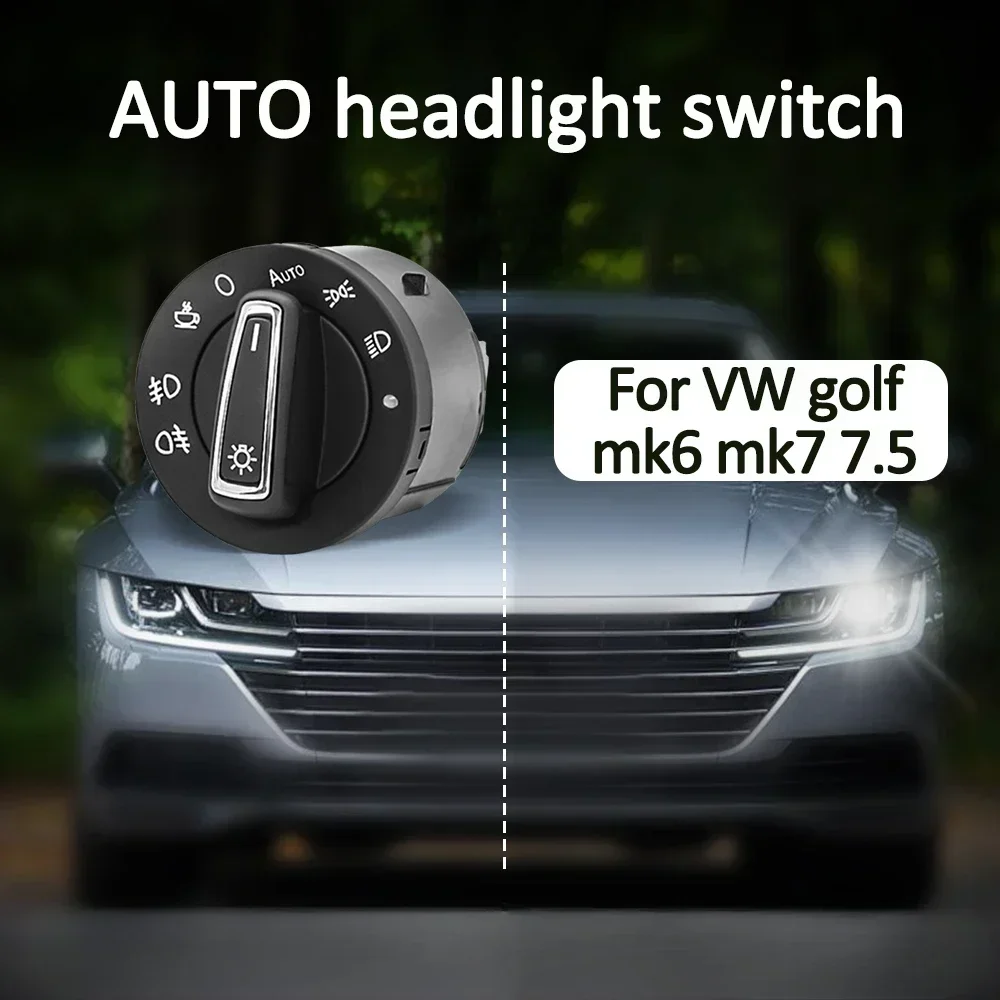 LED headlight button light fog lamp switch module for VW golf mk7 tiguan 2 polo 6C touran t-roc T-Cross 2019 Lamando 2015 tuning