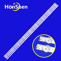 1 set=4 pcs LED Strips for Aoc Le50s5970 Le50u7970 50u6285 Le50s5970 50pug6012 9leds