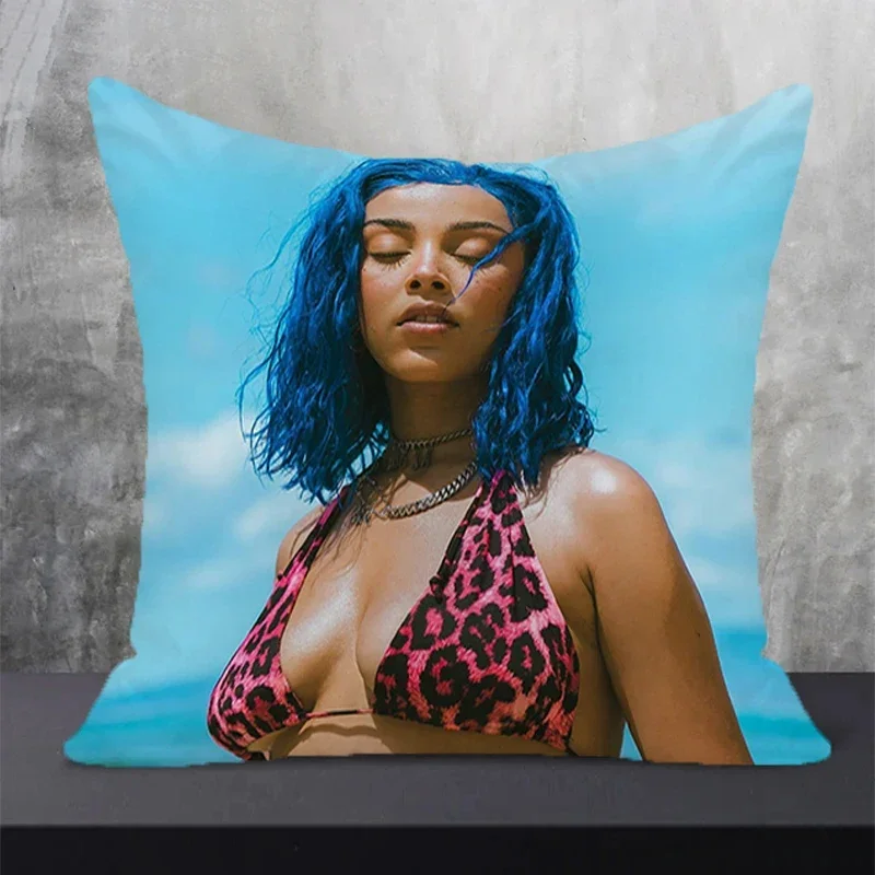 Doja Cat Double Sided Printing Pillowcase Square Pillows Cushion Cover 45*45 Furniture Pillow Covers Decorative Sofa Cushions