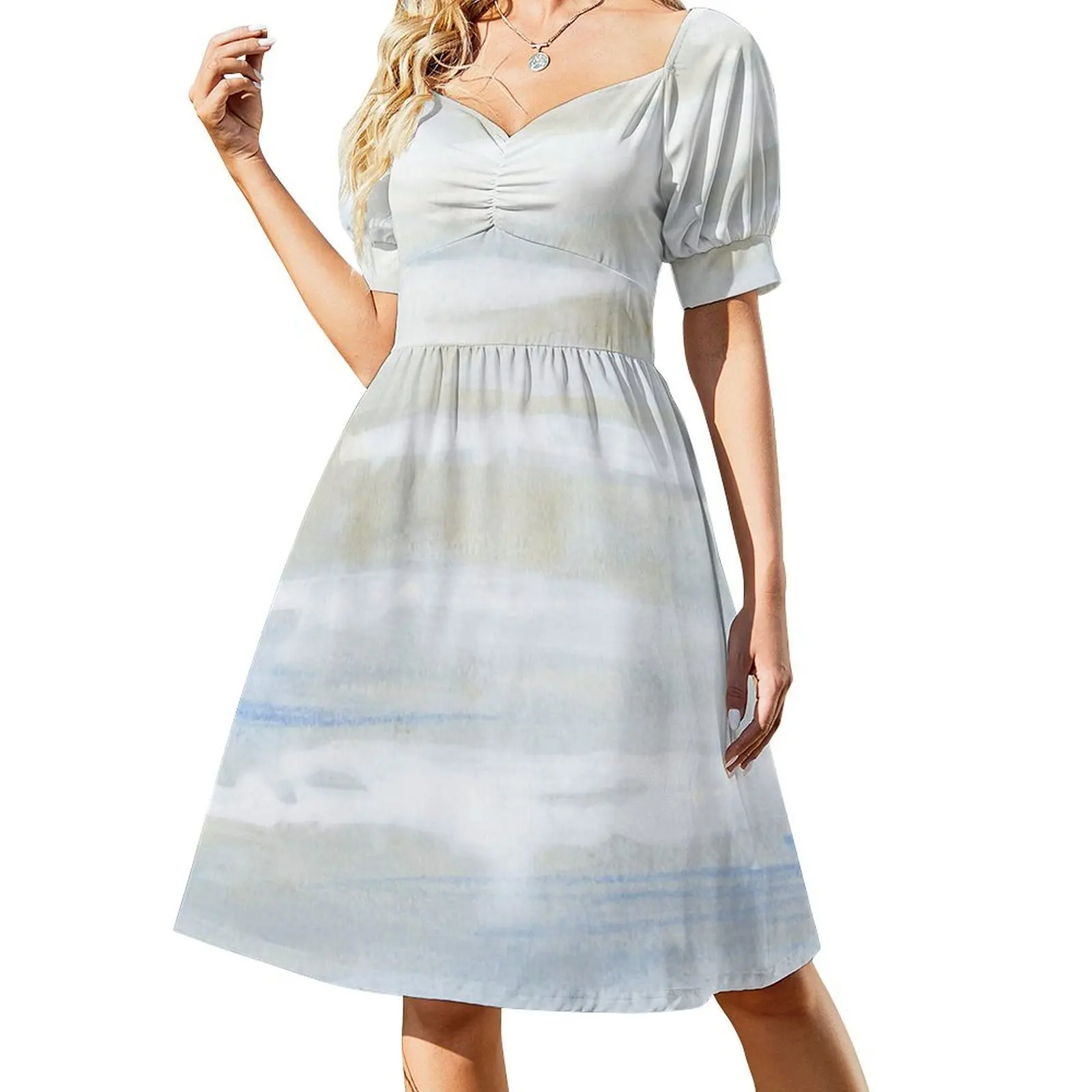 

Shore Horizon Short-Sleeved Dress chic and elegant woman dress loose women's dress Dresses for wedding party