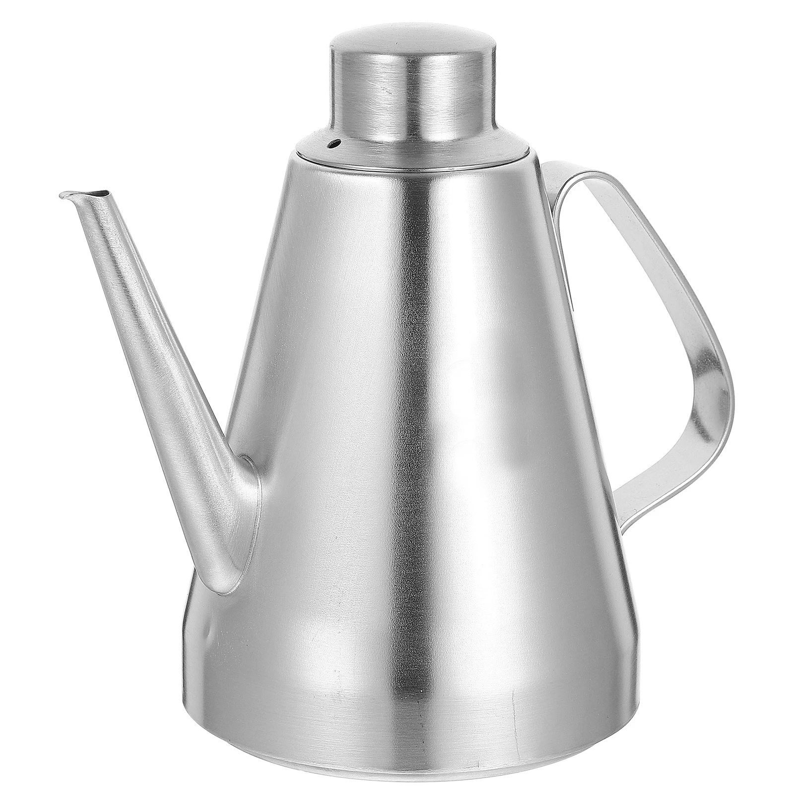 

Stainless Steel Oil Dispenser 500Ml 14Cm Long Spout Drip Free Bottle For Olive Oil Vinegar Soy Condiment Container