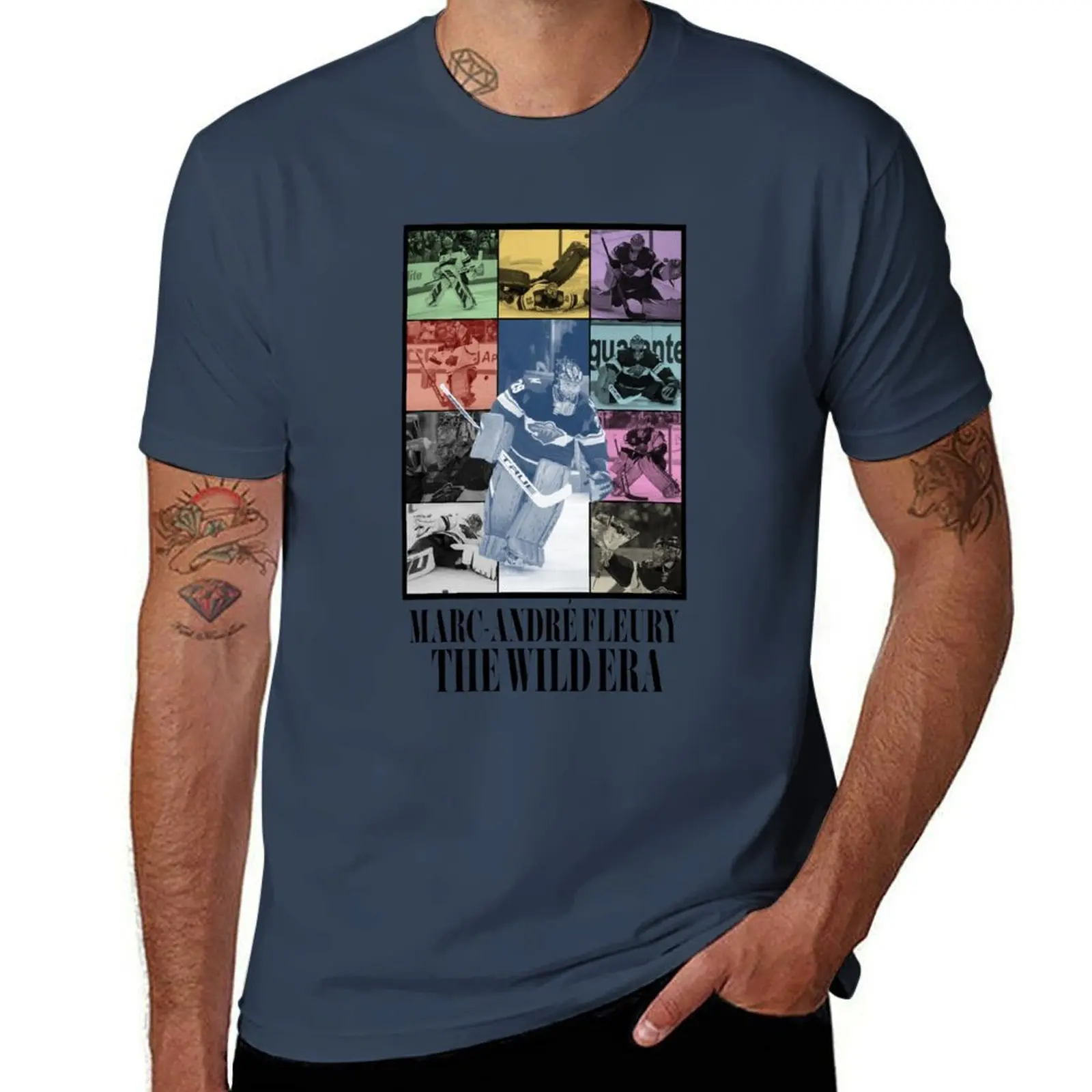 

marc-andré fleury the wild era T-Shirt Breathable Gym Short Sleeve T-Shirt