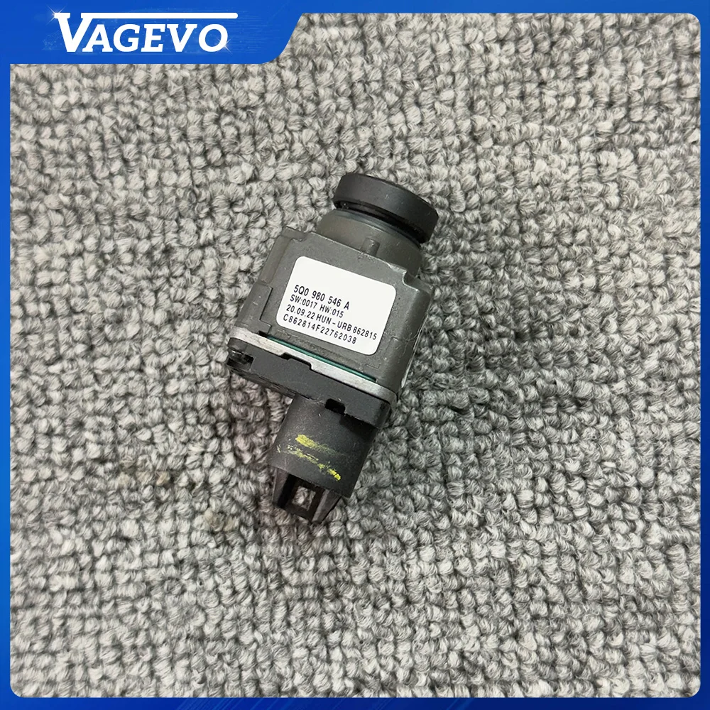 Side Surround View Camera 5Q0980546A 5QD980546 For Audi Q3 A4 A5 Q7 Q5 VW CC Tiguan Atlas Skoda 360 Panoramic Mirror Camera