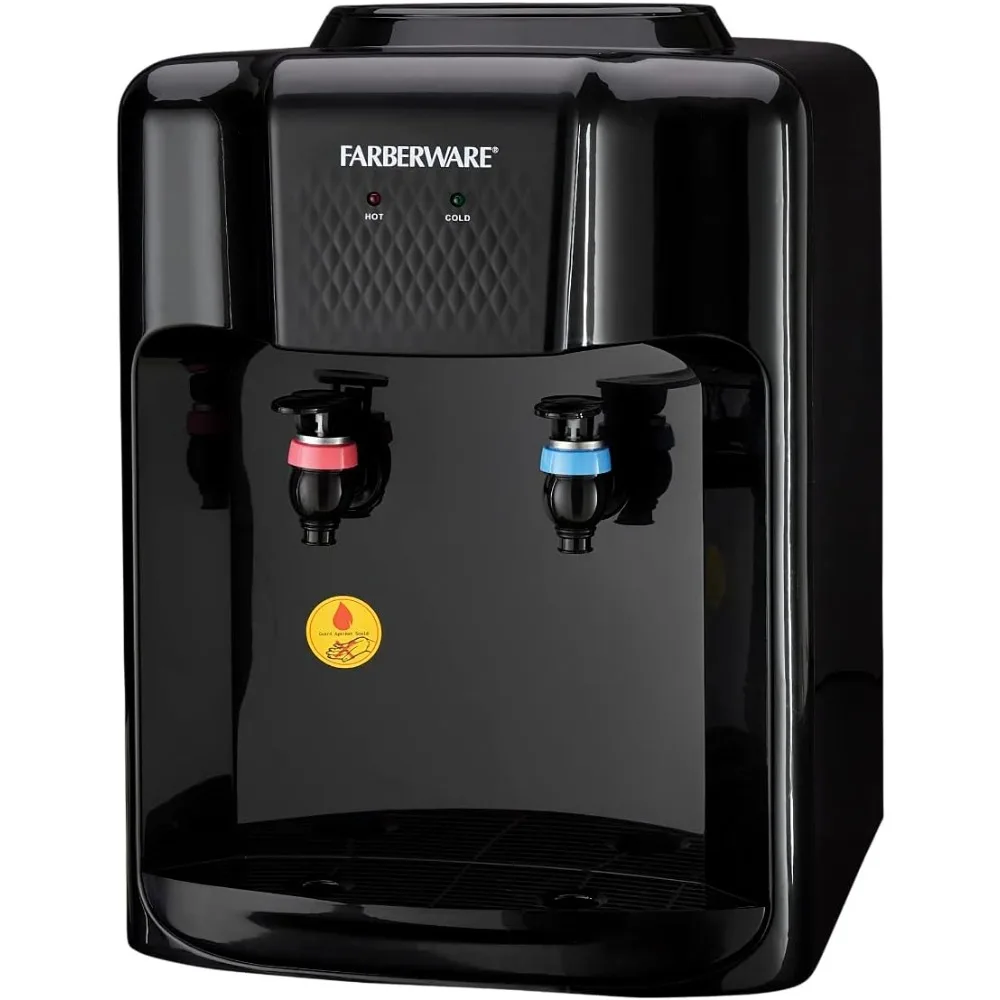 

FW-WD419 Freestanding Hot and Cool Water Cooler Dispenser, Countertop Black