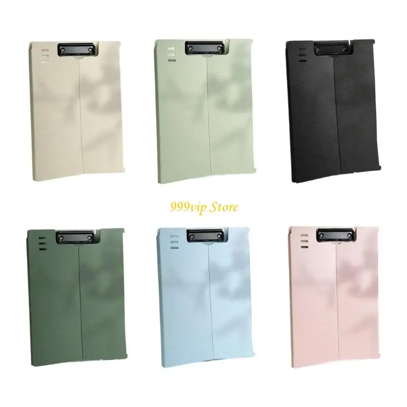 

C90C Foldable Clipboard Adjustable Standing up Clipboard Document Organiser Folder Writing Pad For Office School Travel Use