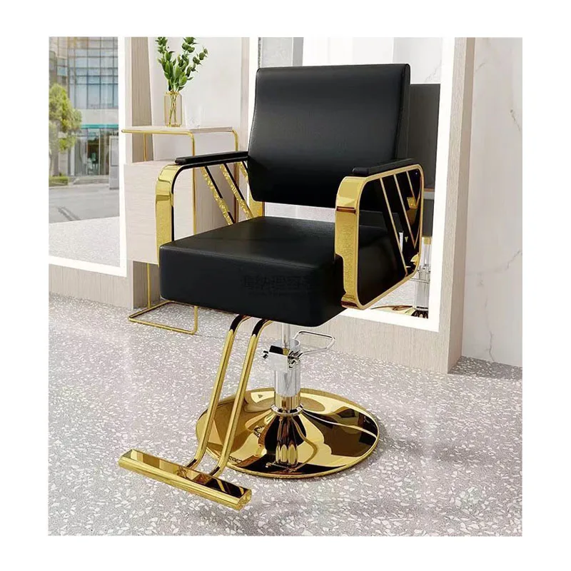 hot sale black beauty salon modern stylish chair hydraulic cutting chair salon