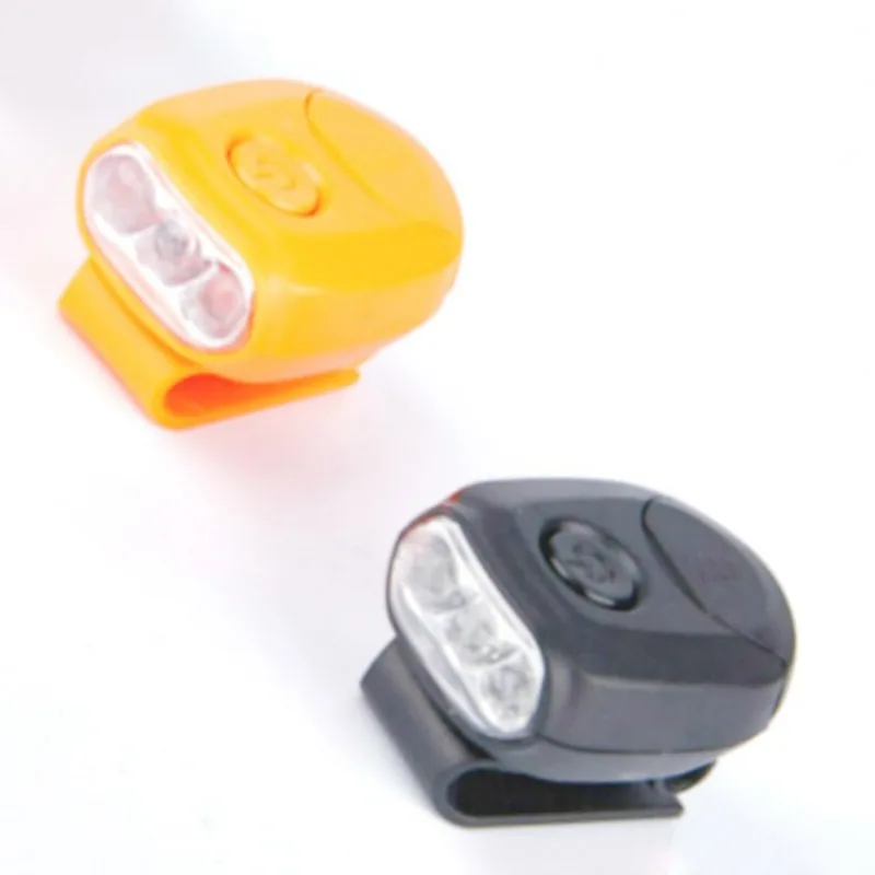 Mini LED farol chapéu clipe luz, branco forte farol, mini lanterna, chapéu lâmpada