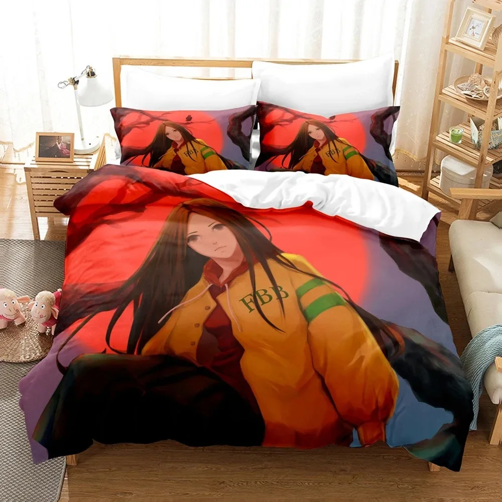 Anime The Outcast Under One Person Bedding Set,Duvet Cover Bed Set Quilt Cover Pillowcase,King Queen Twin Size Boys Girls Adults