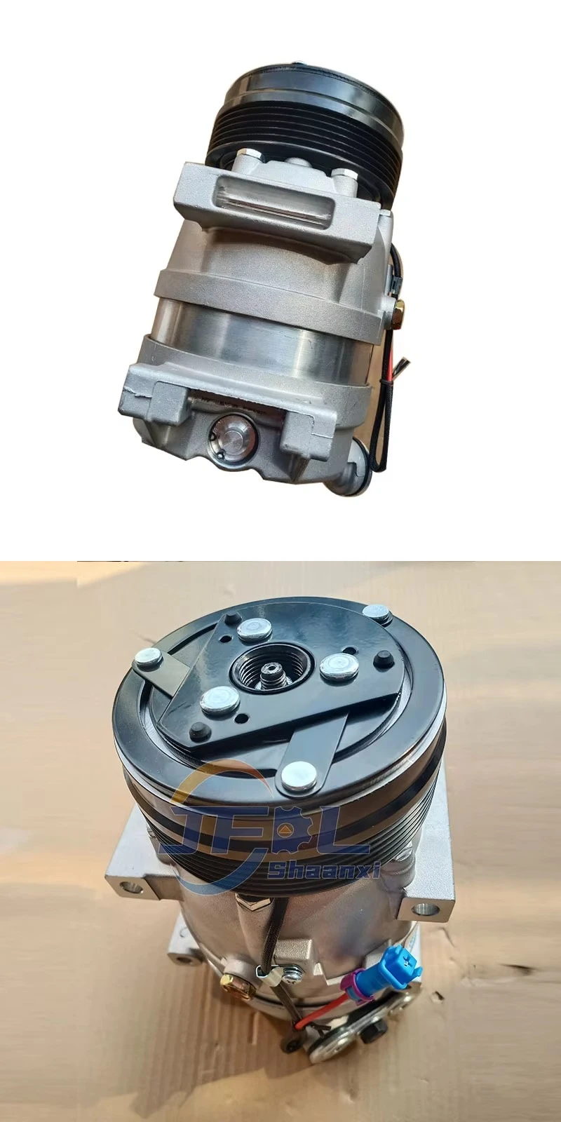 Conjunto de Compresor de Aire Acondicionado para Camiones de Trabajo Pesado DZ15221840303 para Repuestos Shacman X3000 F3000