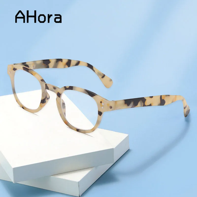 

Ahora 2023 New Marble Stone Reading Glasses For Presbyopia Ladies Elegant Eye Protection Eyewear With Diopters +100+150+200+250