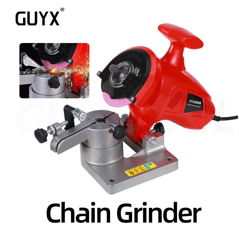 

Electric Desktop Chain Grinding Machine 250W Professional Gear Grinding Electric File Latest Pure Copper Motor Chain Grinding