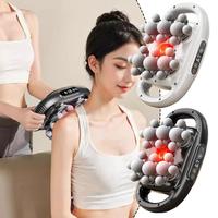 Professional 22 Head Massage Gun High Frequency Vibration 9 Gear Intensity for Back Waist Legs Neck Shoulder Relaxation