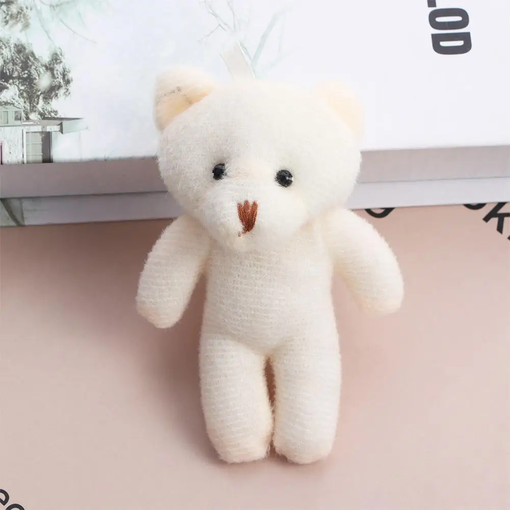 Day 12CM Key Rings Stuffed Animal Stuffed Toy Schoolbag Pendant Bear Plush Doll Bear Pendant Mini Plush Bear Plush Bear Toys