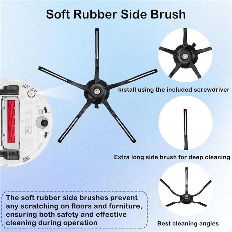 AC39-Roborock Q7+ Q7 Max+ 掃除機部品アクセサリーキット用交換部品