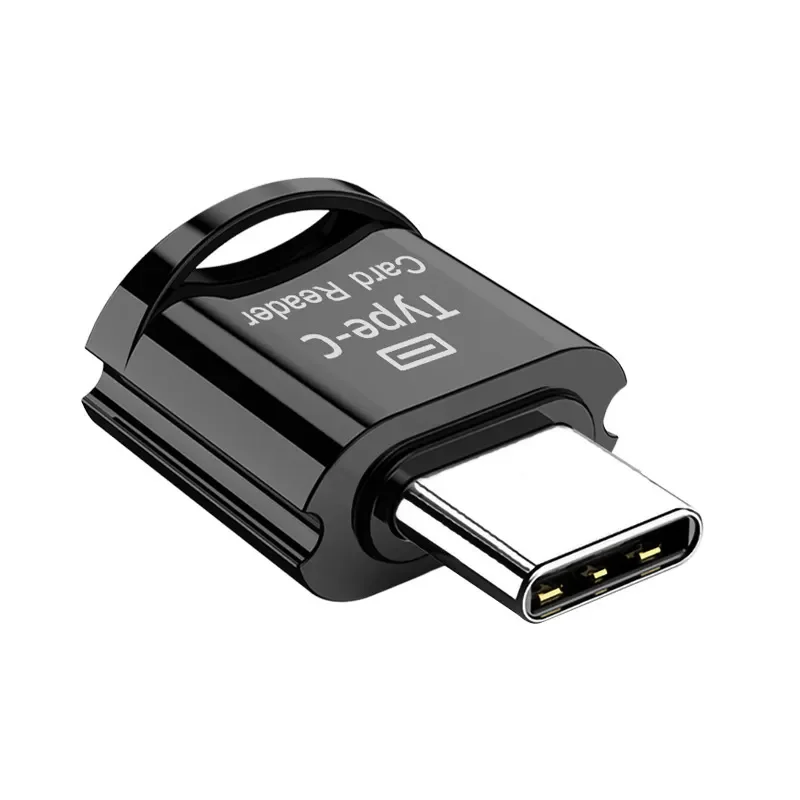 Lector de tarjetas TF micro-sd a Micro USB tipo C OTG, adaptador de tarjeta de memoria a USB C de alta velocidad para Macbook, Xiaomi, Samsung, nuevo