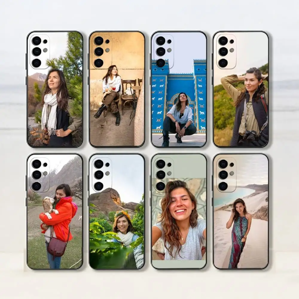 Eva zu Beck   Phone Case Black Silicone Soft For Samsung S25,S24,S21,S22,S23,S30,Ultra,S20,Plus,Fe,Lite