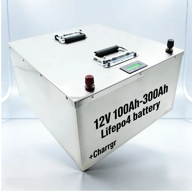 12V LiFePO4 Battery 100Ah–300Ah  Powerful, reliable, and built for long-lasting performance, our 12V LiFePO4 battery is the ide