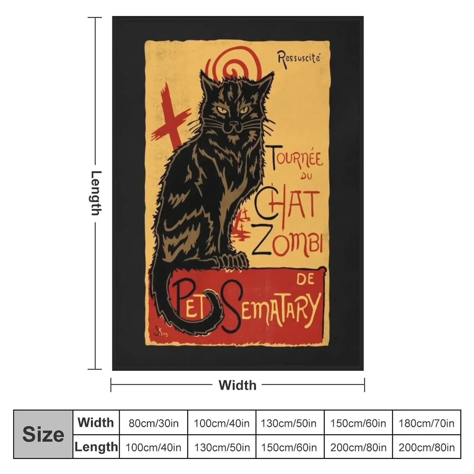 Chat Zombie (Collab with GoodIdeaRyan) Throw Blanket Bed covers Soft Beds Giant Sofa Decorative Beds Decorative Sofa Blankets