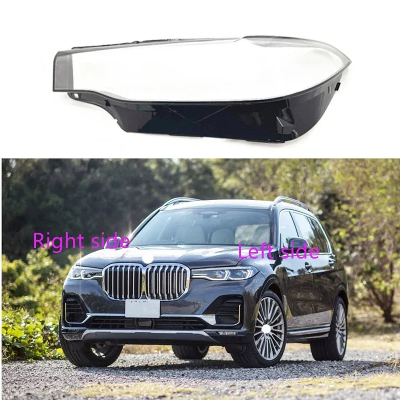 For BMW X7 X7M G07 2018 2019 2020 2021 Car Headlight Shell Headlight cover Headlamp Lens Headlight Glass Auto Shell Cover