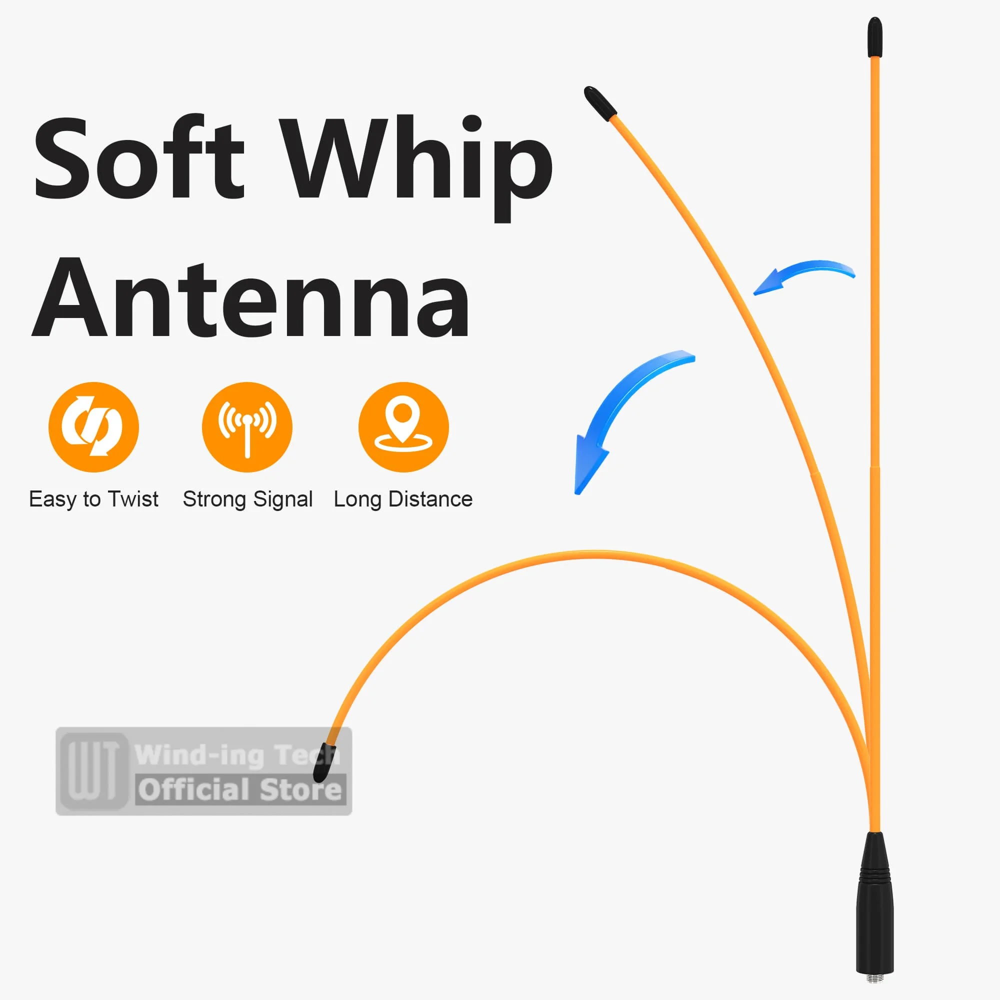 1/2/5 قطعة الأصلي ناغويا NA-771 سوط هوائي VHF UHF SMA-أنثى 3107A 10 واط هوائيات مكاسب عالية لراديو Baofeng DM 32 UV-25 PRO #2