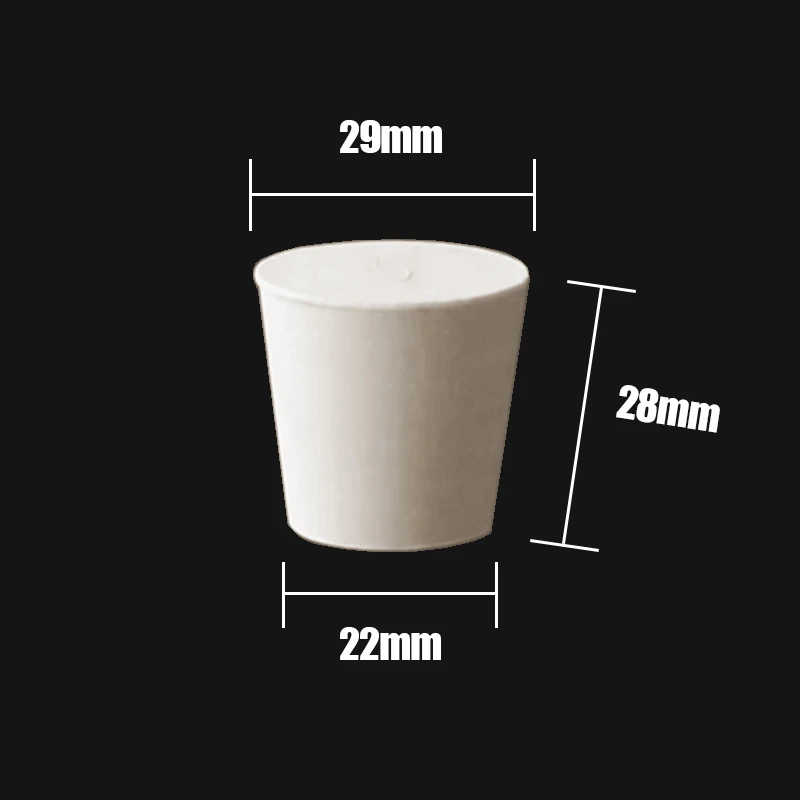 흰색 고무 플러그 블라인드 엔드 고무 플러그, 씰링 바닥 배수 고무 스토퍼, 라보 29*22*28/33*25*28/46*38*30/56*46*34mm