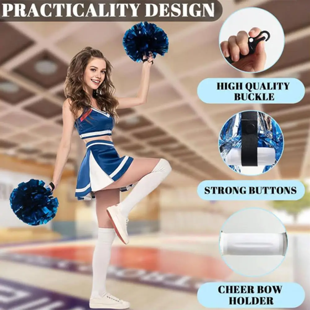 1/2Pack 50Cm Cheer Bow Houder Pom Houder Draagbare Cheerleading Accessoires Voor Tienermeisjes High School College sport Competitie