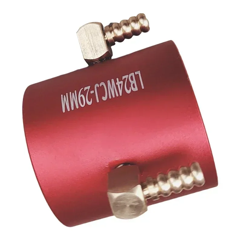 Disipador de calor de chaqueta de refrigeración por agua de Motor de aluminio de 24mm / 36mm para motores de tamaño 2435 2440 y 3650 piezas de barco RC RS540 sin escobillas