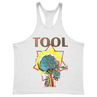 American Y2k Body Perspective Fitness Vest, Sexy Cross Shaped Sweatshirt, Sports Training Suit, Bodybuilding Top, Men's T-shirt