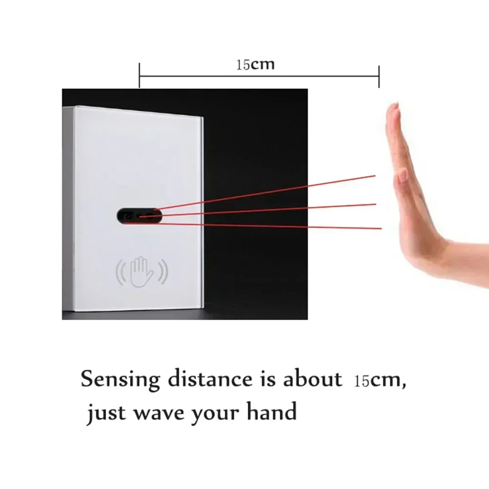 For Smart Switch Hand Scan Sensor Switch 86 Type Infrared Sensor Switch Smart Wall Light Switch Without Touch Smart Home Devices