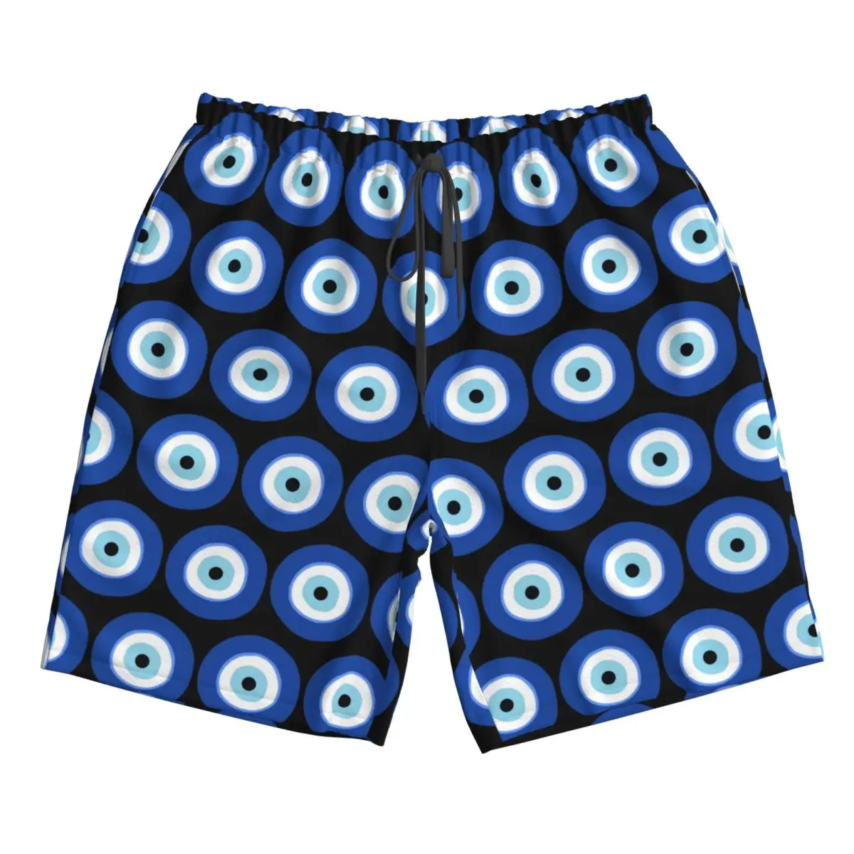 

Greek Turkish Evil Eye Trunks Beach Board Shorts Casual Quick Dry Swim Summer Men Pants