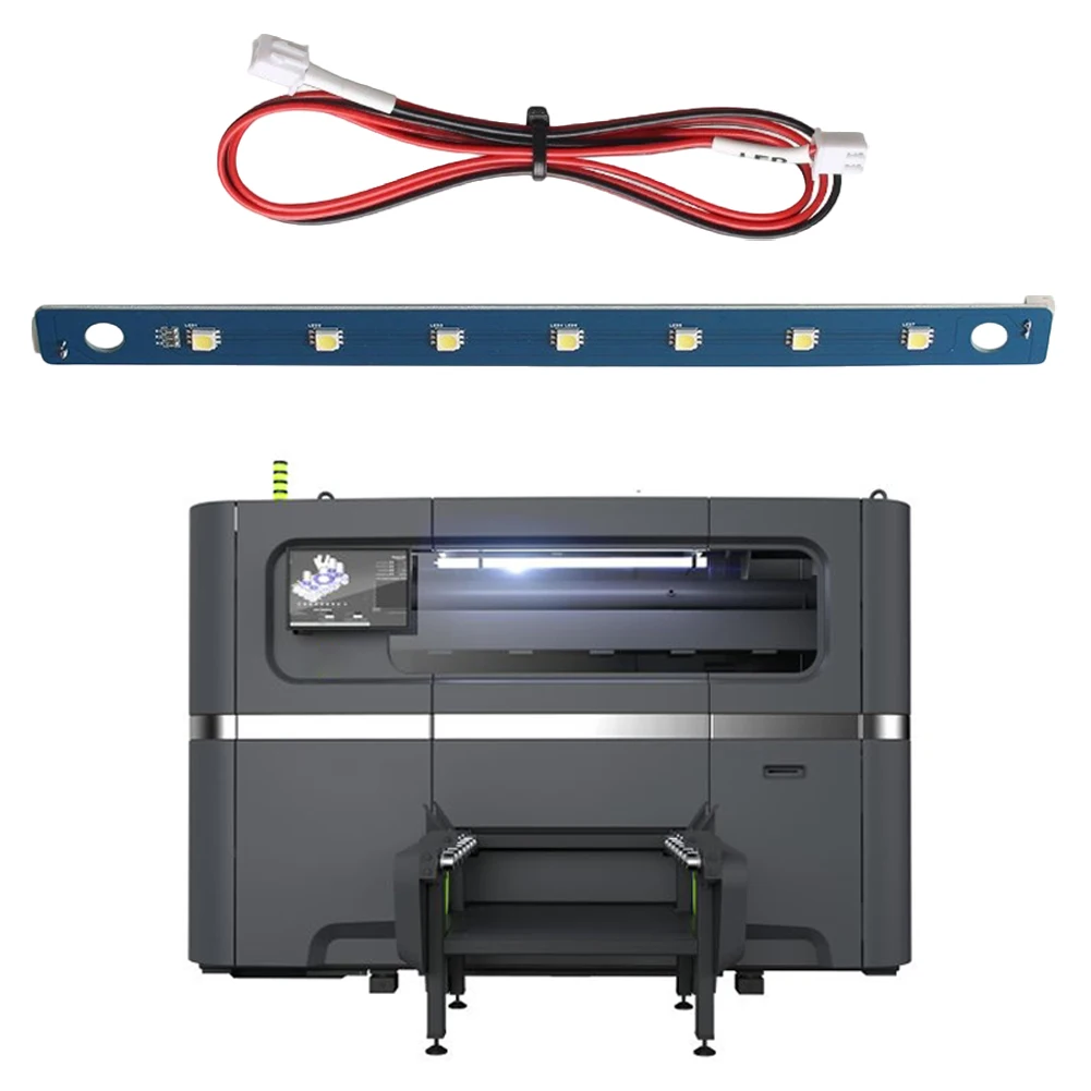 

Light Board for FLASHFORGE Adventurers AD5M 5MPRO 3D Printers 7Pcs Lamp Beads with Cable Light Strip 3D Printer Accessories