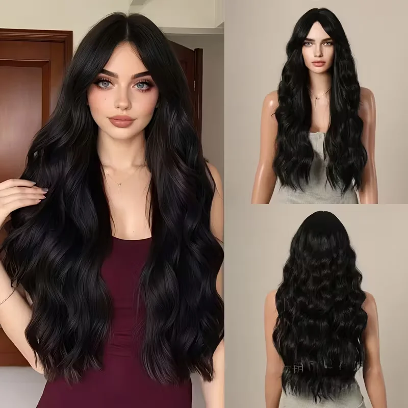 

Human Hair 200 Density Body Wave HD Human Hair Pre Plucked Natural Color Glueless Wig 13x4 Lace Front Wigs