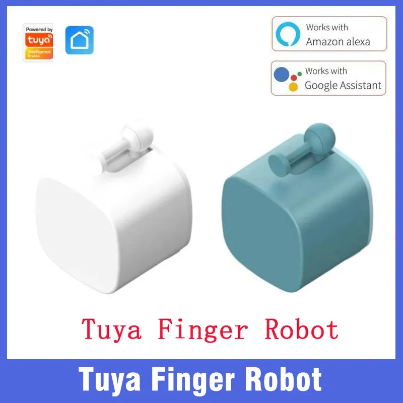 Tuya Smart Finger Robot Switch Bluetooth Bot Button Pusher Smart Life App Mechanical Arms Voice Control Via Alexa Google Home